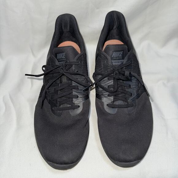 Nike Women's In Season TR8 Black Running Shoes Sneakers Sz 10 - Picture 2 of 6